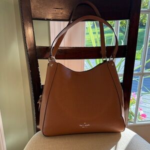 Kate Spade Tan Leather Shoulder Bag